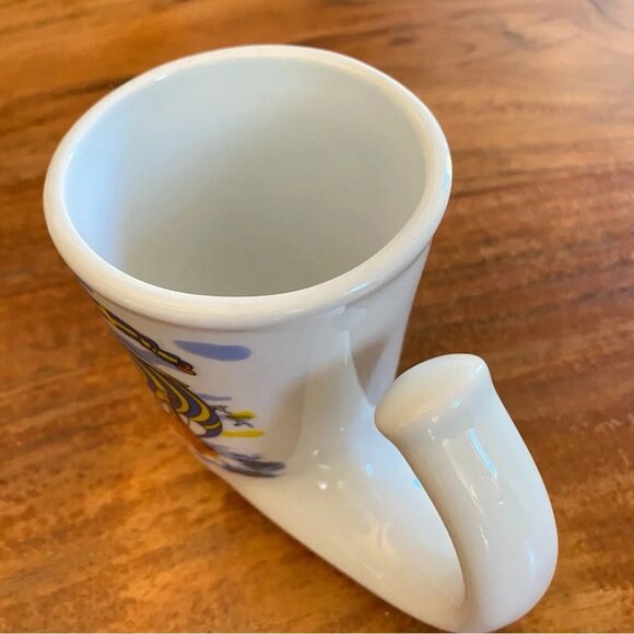 Horn Shaped Viking Mug with Swedish Design - Picture 5 of 16